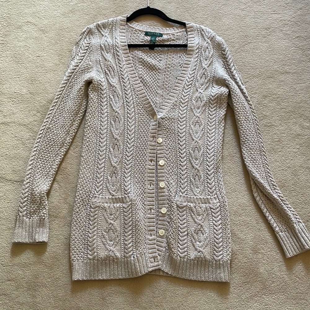 Lauren metallic sweater